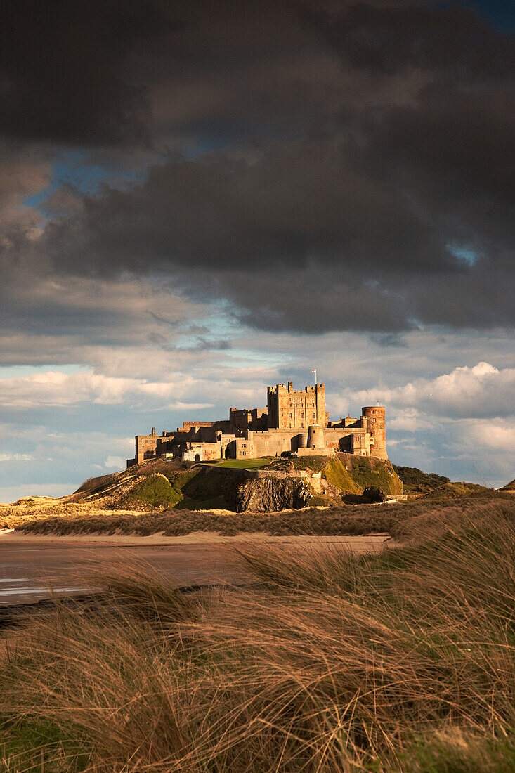 'Bamburgh, Northumberland, England; Bamburgh Castle'