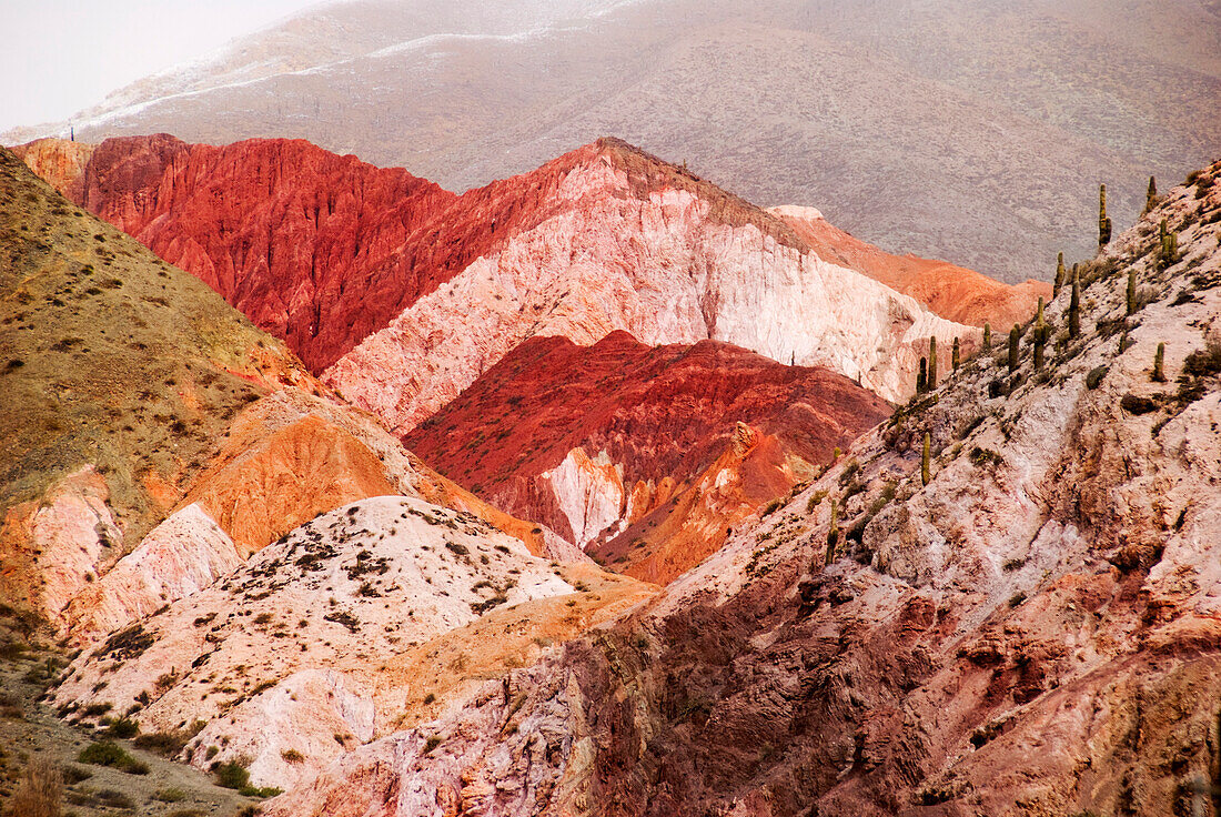 'The Colorful Hills Of Purmamarca In Northwest Argentina; Purmamarca, Jujuy, Argentina'