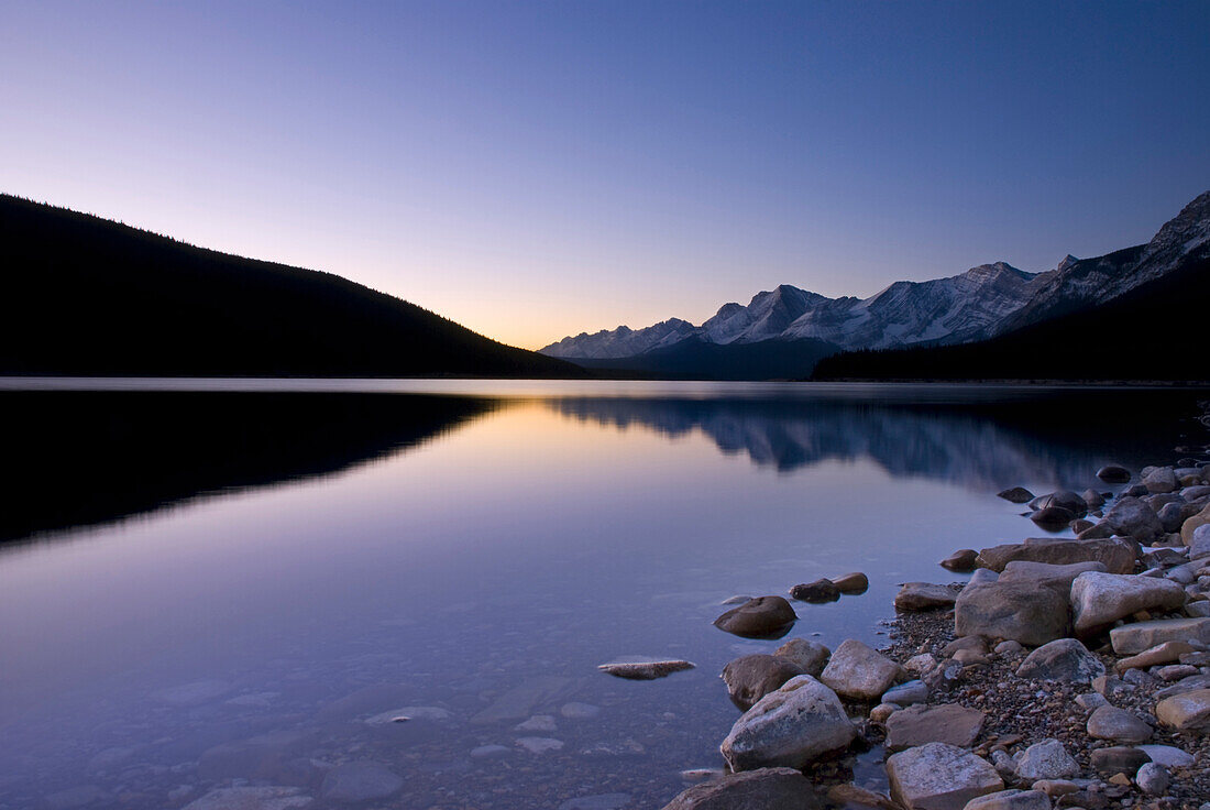 'Sunrise On The Upper Lake Of Kananaskis; Alberta, Canada'