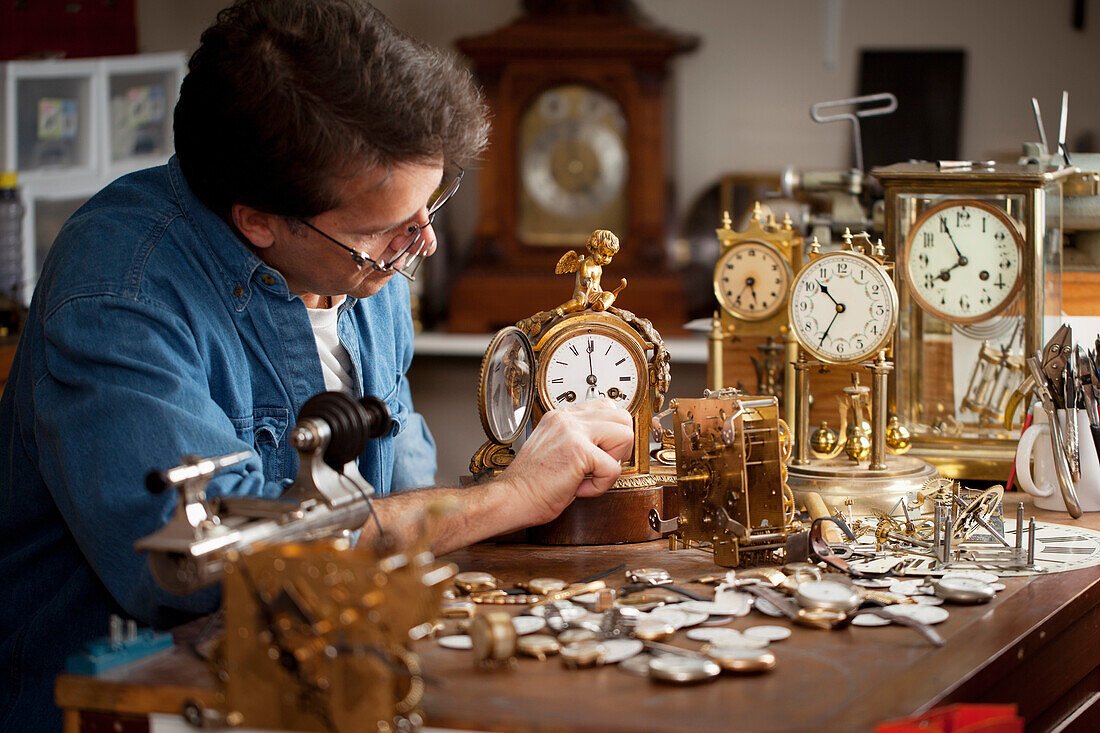 'A Clock Maker And Repairman; St. Catharines, Ontario, Canada'