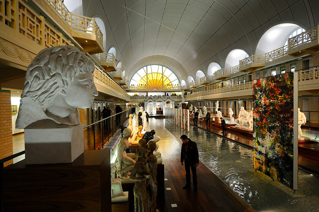 General view of the pool museum in Roubaix