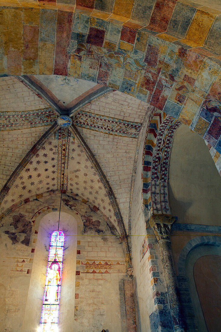 France, Limousin, Correze (19), Lubersac, Saint Etienne church