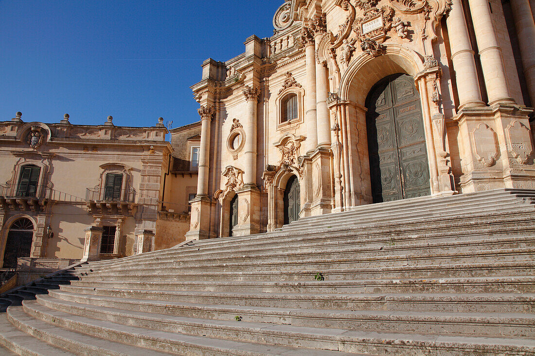 Italy, Sicily, province of Ragusa, Modica, (Unesco world heritage), San Giorgio cathedral