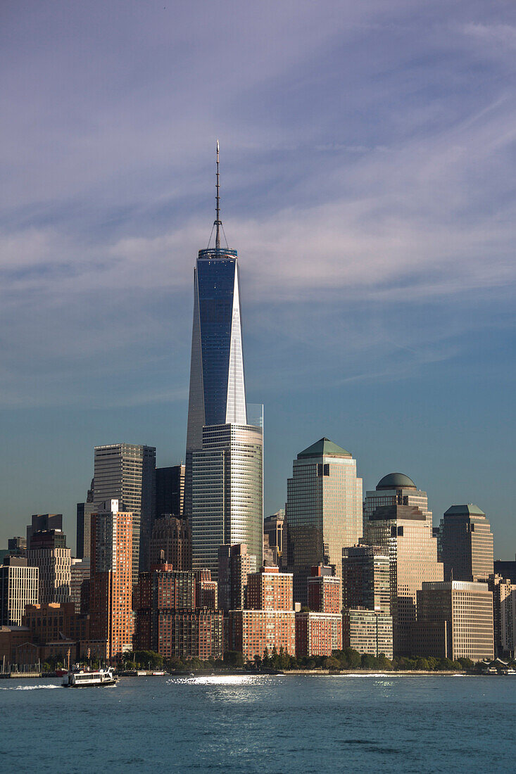 New York City, Manhattan, Downtown Skyline
