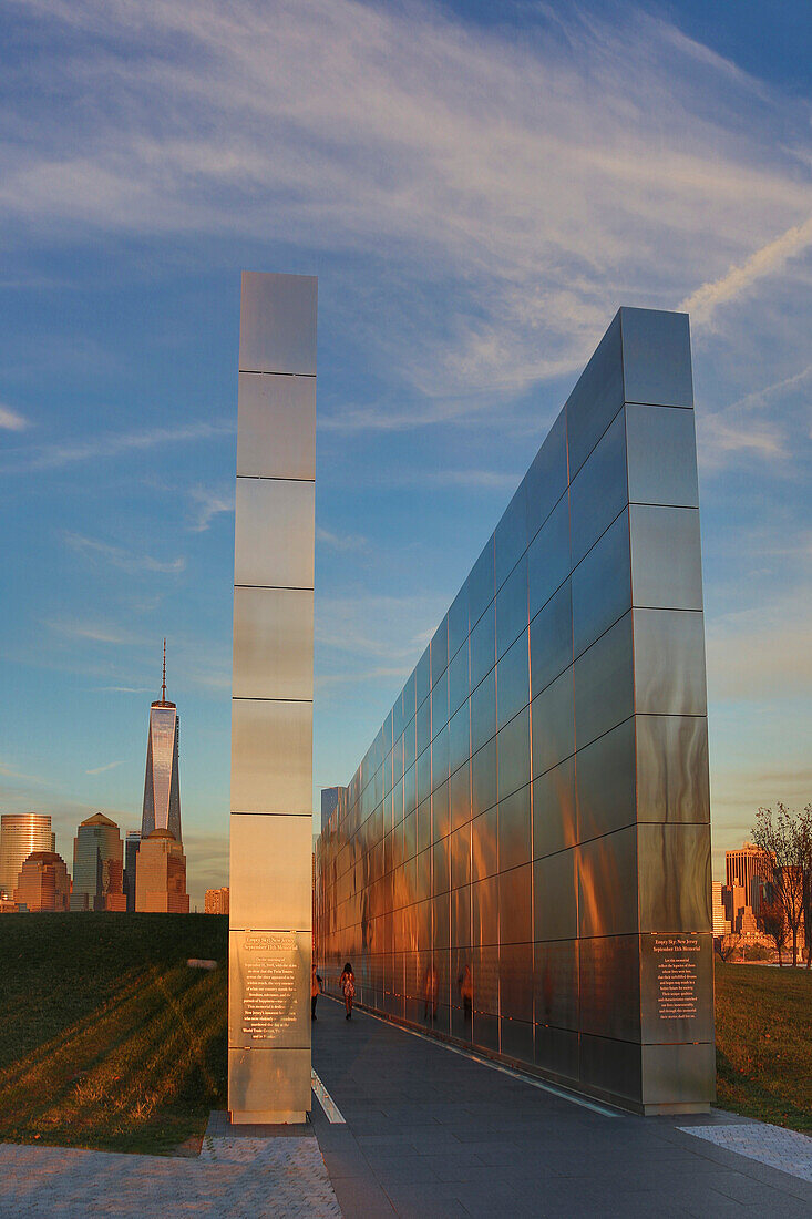 New Jersey, Hoboken, Empty Sky memorial, 9-11 victims