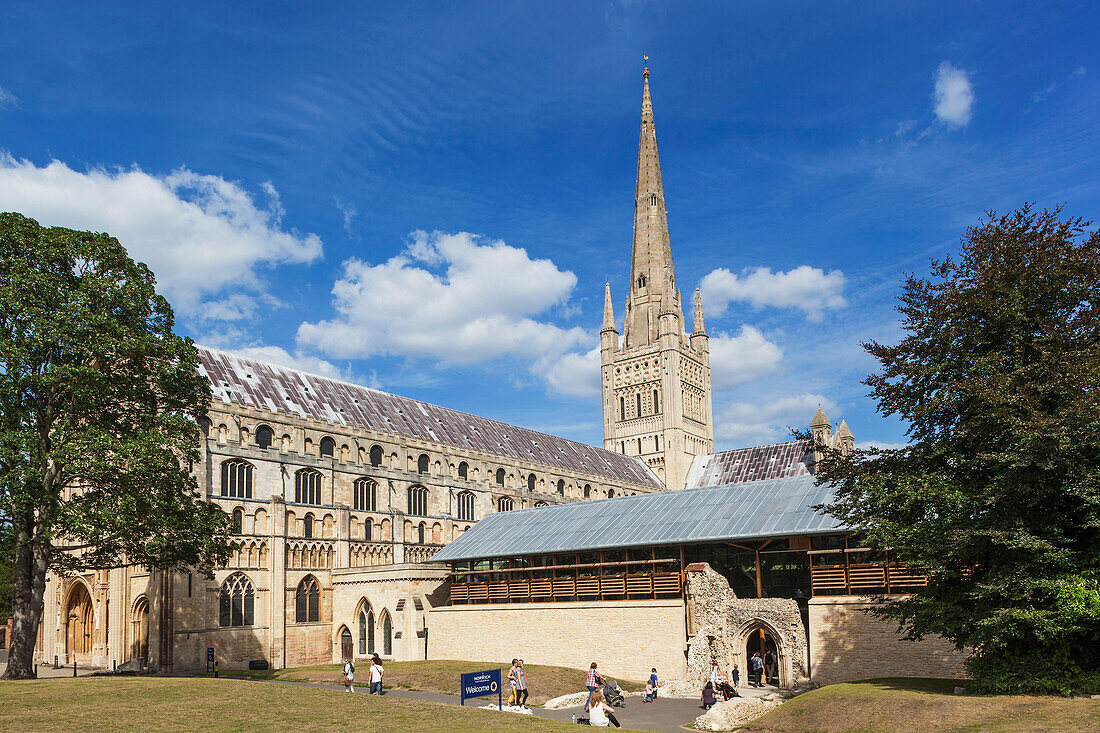 England, East Anglia, Norfolk, Norwich, Norwich Cathedral
