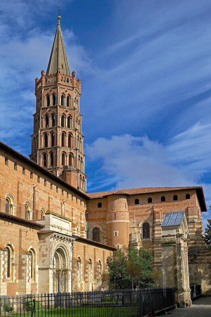 France, Haute Garonne, Toulouse, Saint Sernin Basilica.