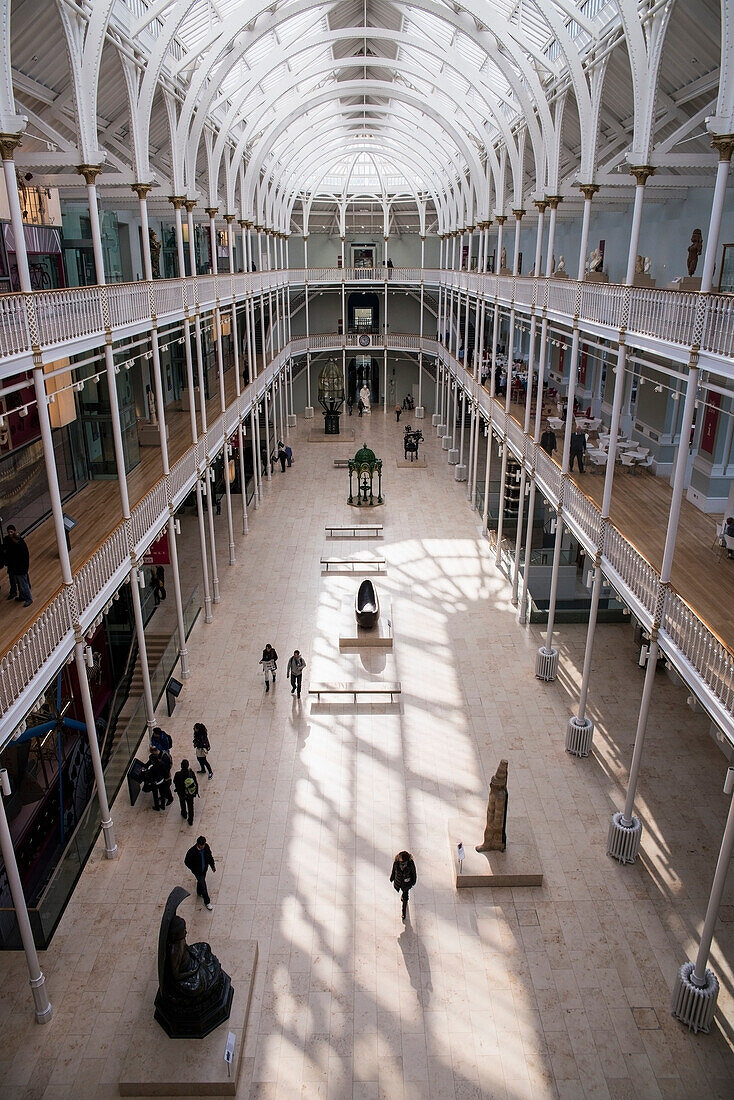 'The Grand Gallery, National Museum of Scotland; Edinburgh, Scotland'