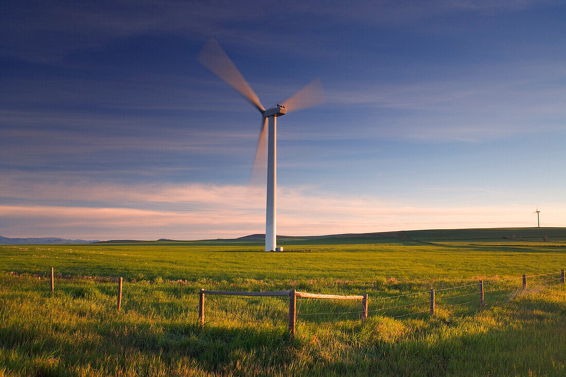 Wind Turbine, Alberta, Canada