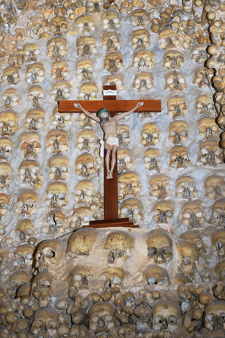 '16Th Century Capela Dos Ossos Bone Chapel; Alcantarilha, Silves, Portugal'