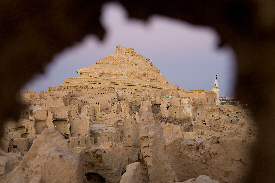 'Siwa Town Of The Siwa Oasis Near The Libya Border; Siwa, Egypt'