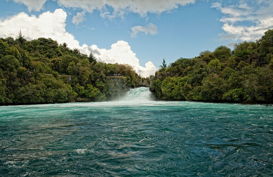 'Huka Falls; Taupo, New Zealand'