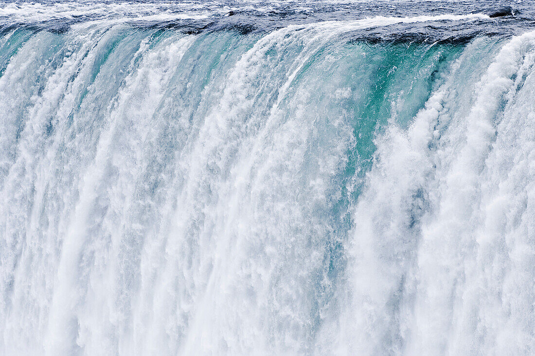 Horseshoe Falls On The Canadian Side. Niagara Falls, Ontario. Canada.