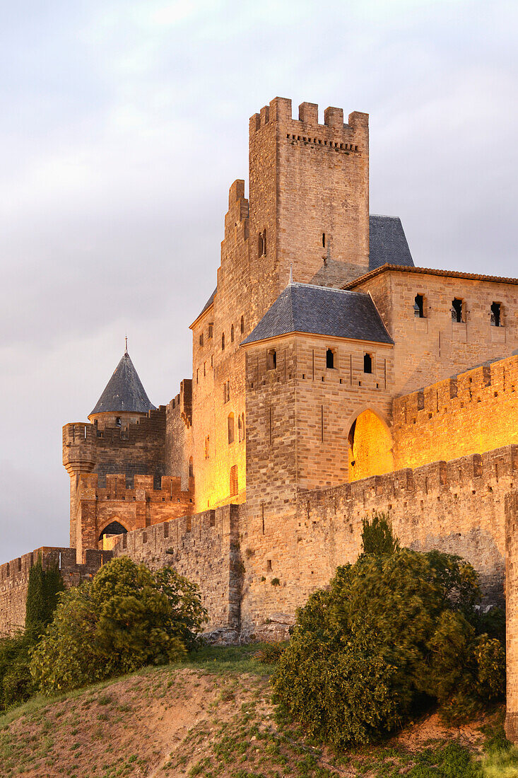 'Walled City; Carcassonne Languedoc, France'