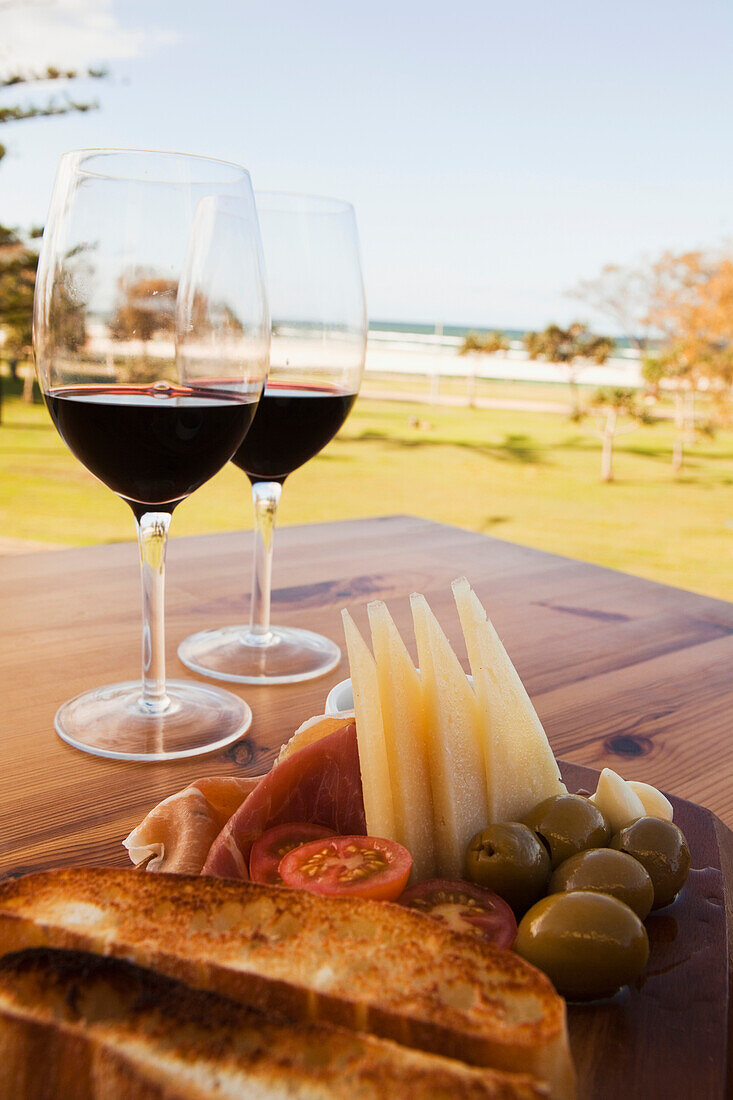 'Spanish Tapas And Wine; Kirra Gold Coast, Queensland, Australia'