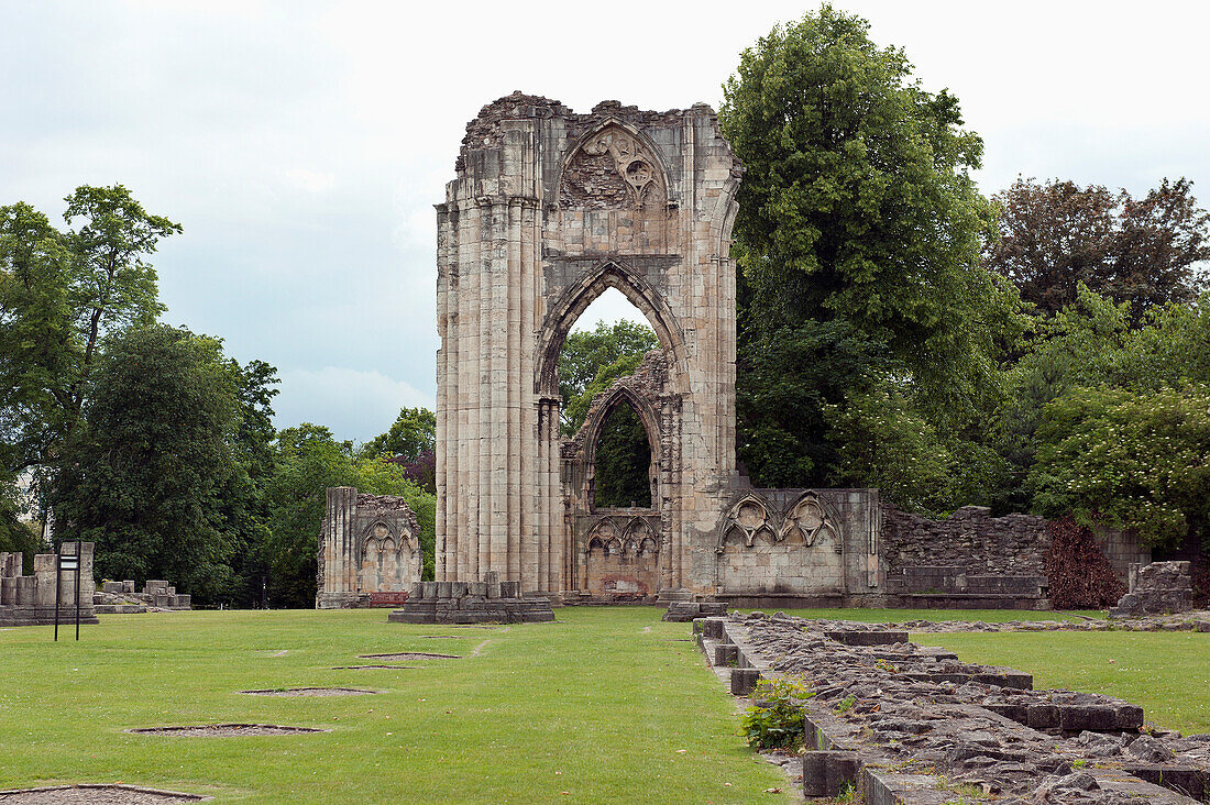 'Ruins of a building;York england'