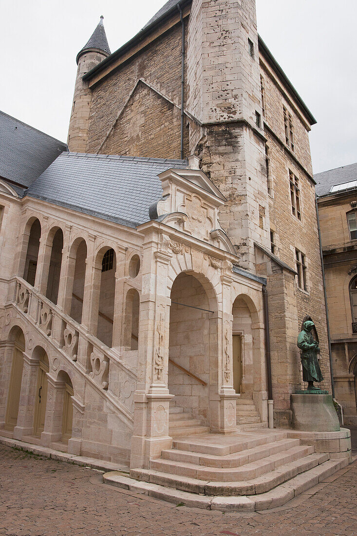 'A Historic Building With A Tower Build By Belin De Comblanchien; Beaune, Cote D'or, France'