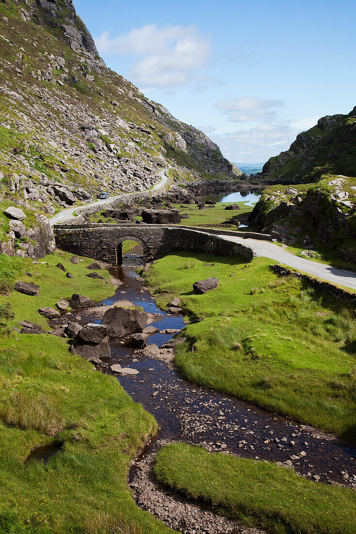 'Small Bridge In Mountain Pass; Gap Of Dunloe, County Kerry, Ireland'