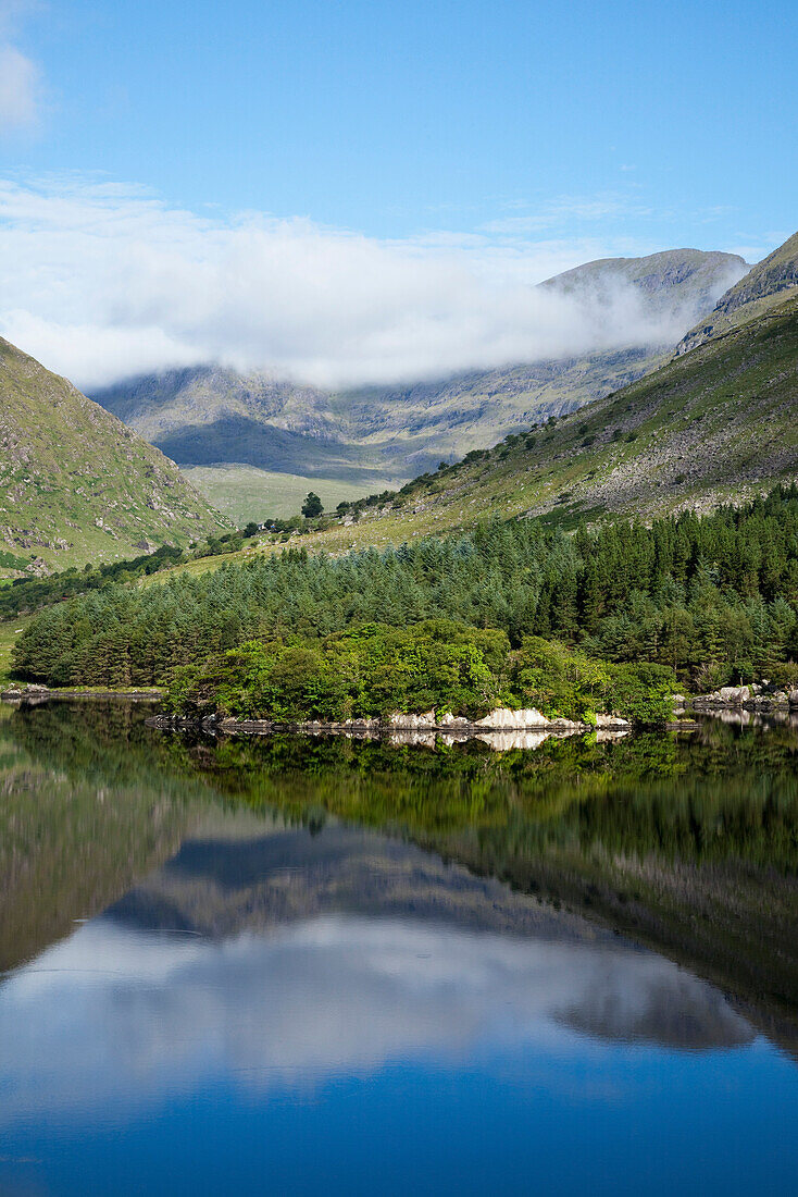 'Irish Lake Reflections; Black Valley, County Kerry, Ireland'