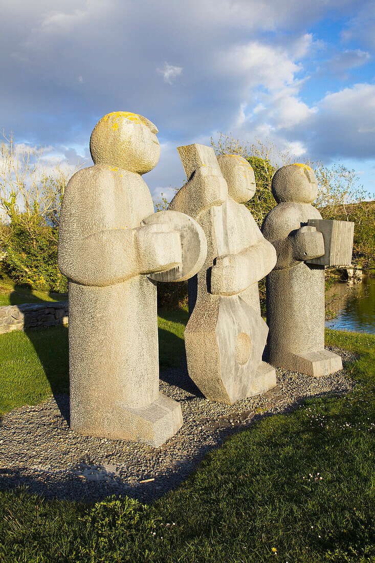 'The 3 Musicians Sculptures; Kenmare, County Kerry, Ireland'