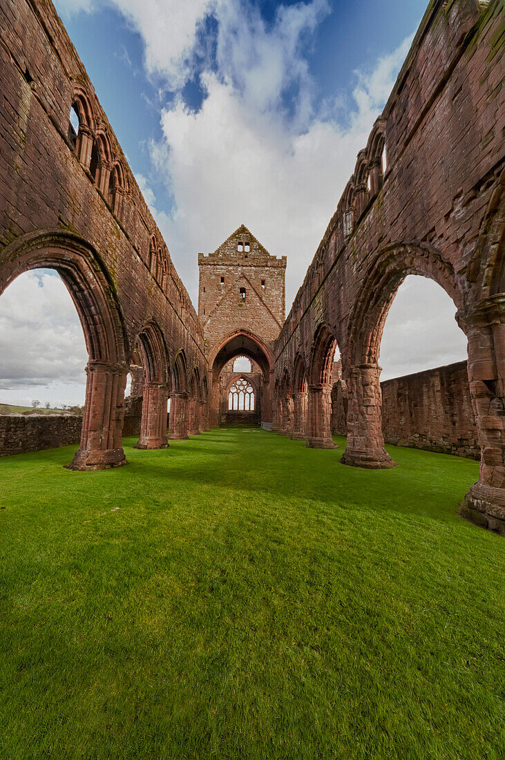'Ruins Of Sweetheart Abbey; Dumfries, Scotland'