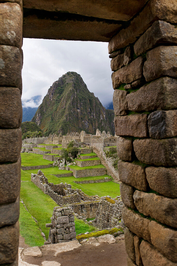 'The Historic Lost City Of Inca Machu Picchu; Peru'