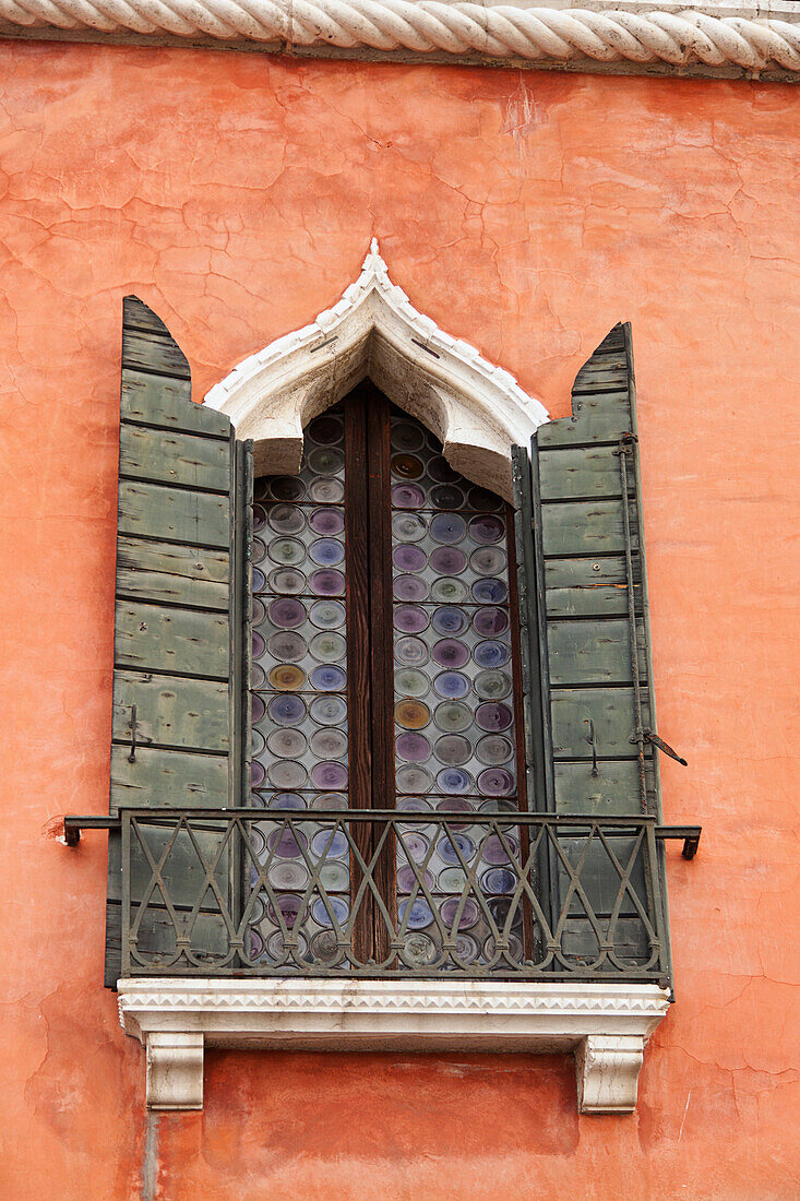 'Window With Shutters; Venice, Italy'