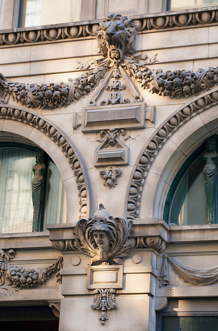 'Architecture In Old Montreal; Montreal, Quebec, Canada'