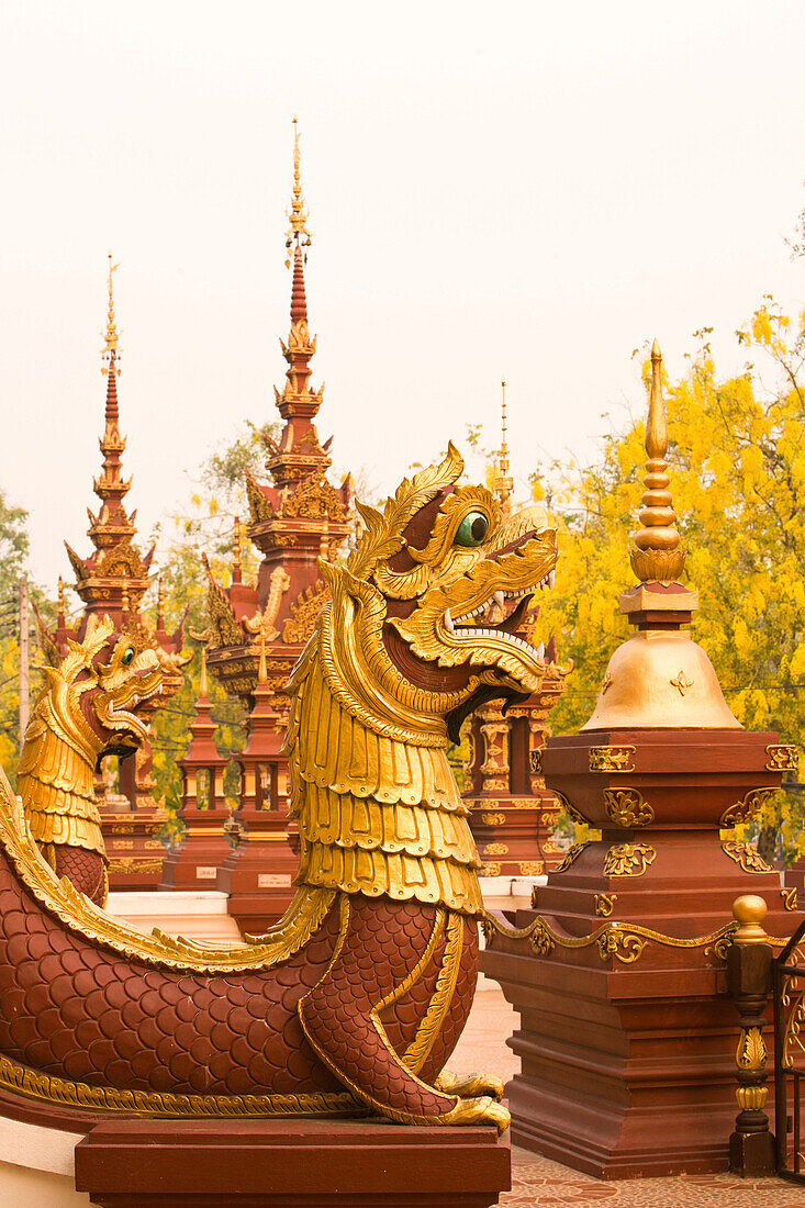 Mornthean Temple, Chiang Mai, Thailand, Southeast Asia