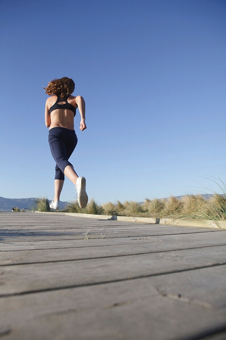 Running On The Sidewalk