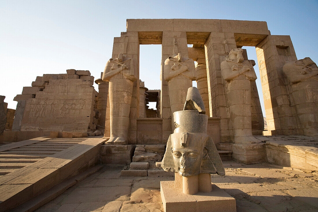 The Ramesseum, Luxor, Egypt