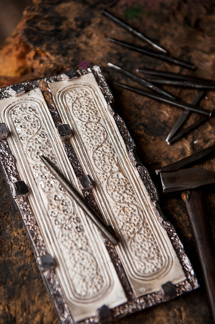 'Artisan mold; Lijiang, Yunnan, China'