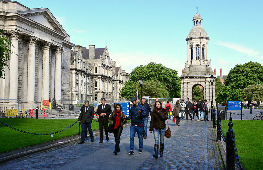 Im Trinity College, Dublin, Irland