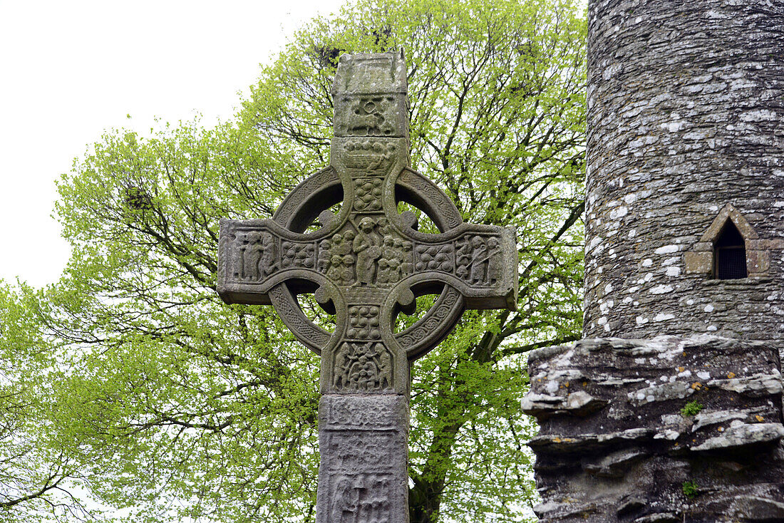 Monasterboice in the Boyne valley, East coast, north of Dublin, County Louth, Ireland