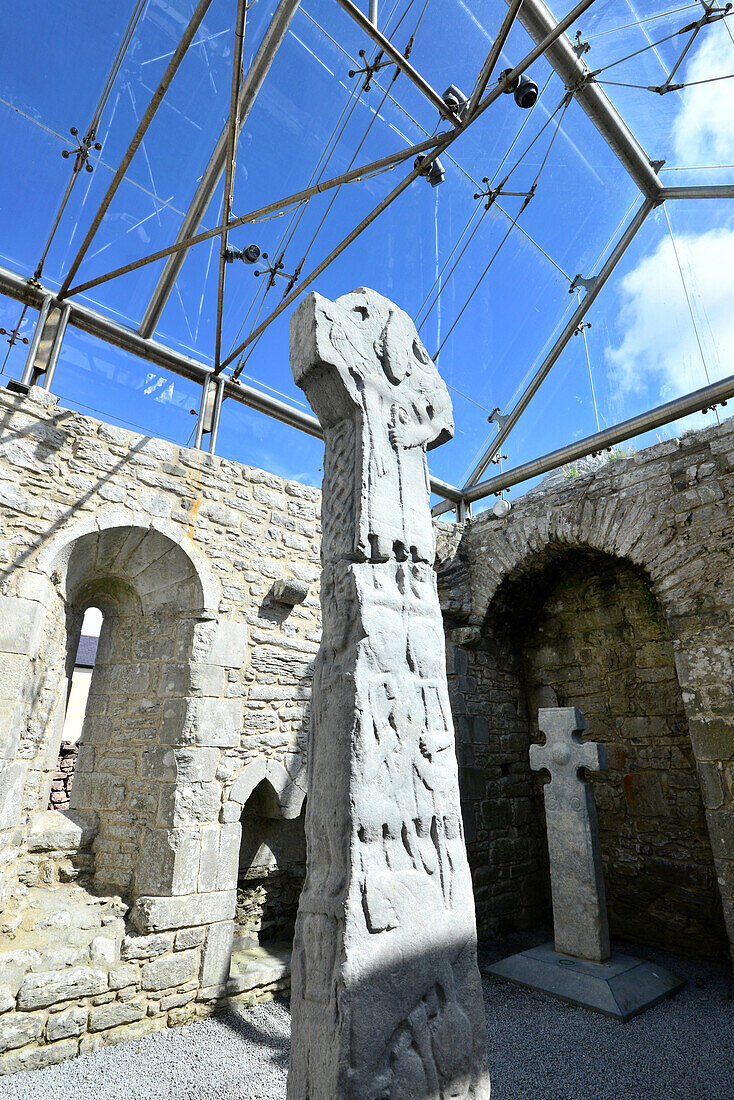 Doorty Cross in the Burren, Clare, West coast, Ireland