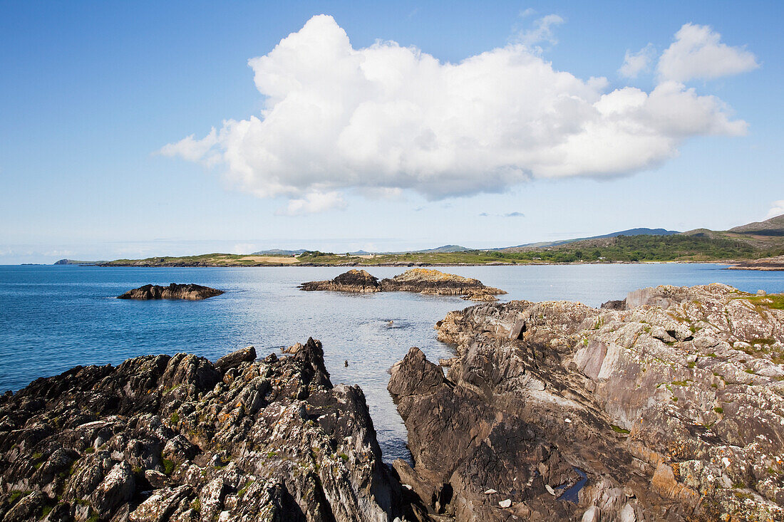 'Rocks along the coast in dunmanus bay, near durrus;County cork, ireland'