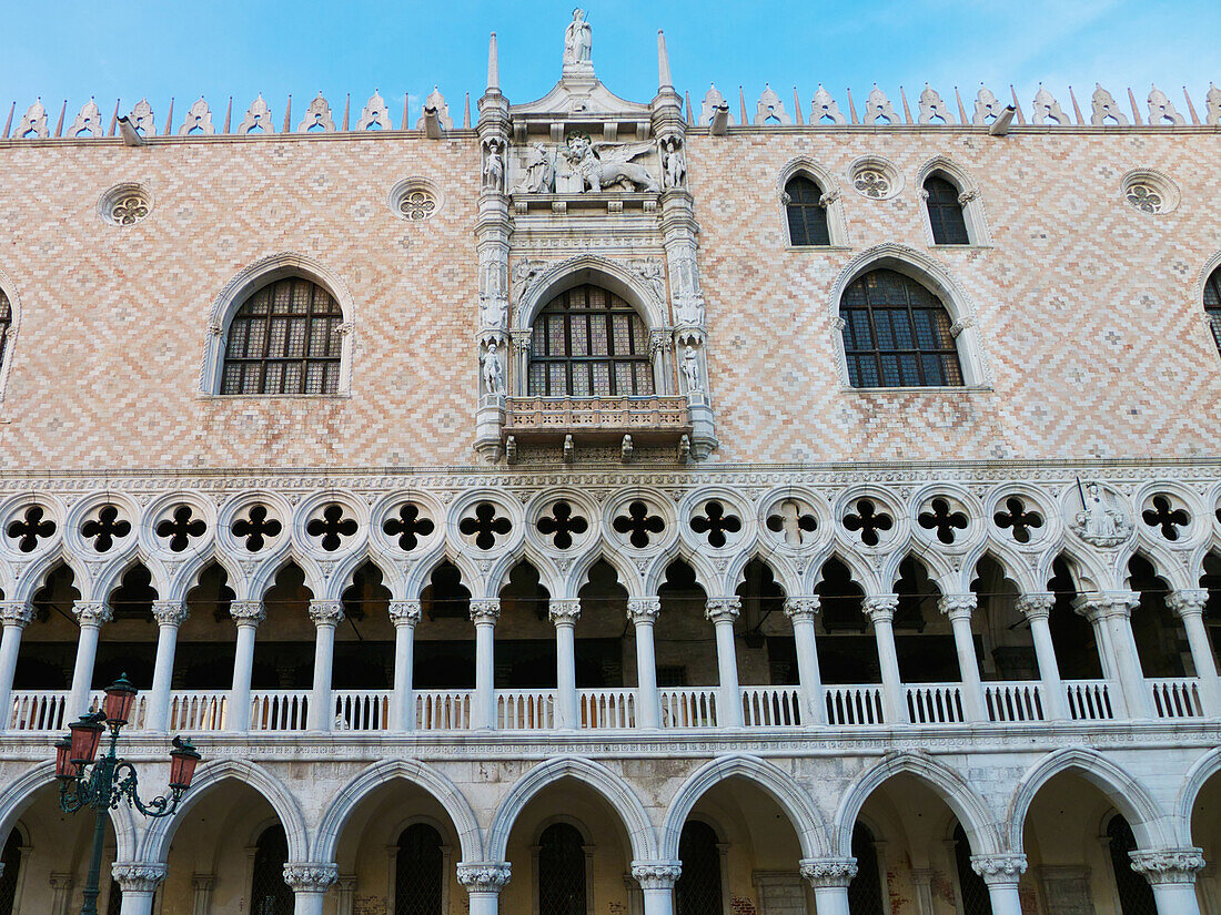 'Doge's palace in st mark's square;Venice italy'