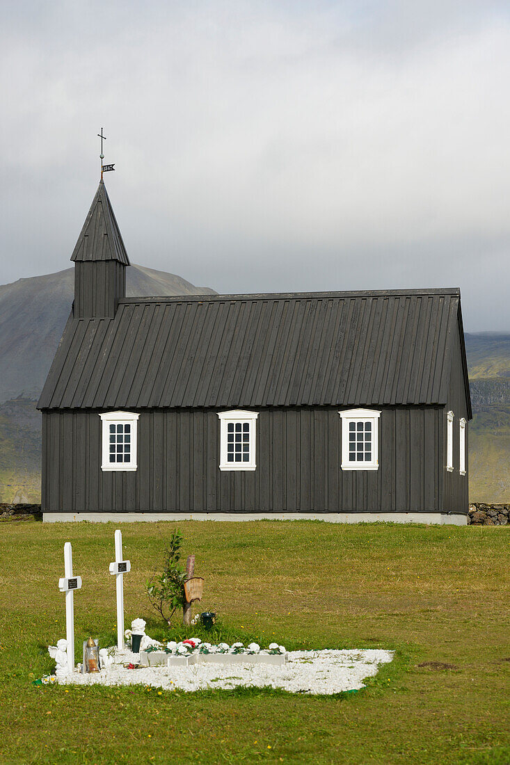 'Budir Church; Stadarsveit, Snaefellsnes, Iceland'