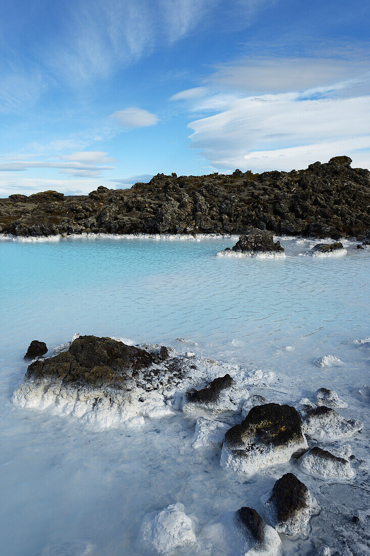 'Blue Lagoon And Geothermal Spa; Grindavik, Reykjanes, Iceland'