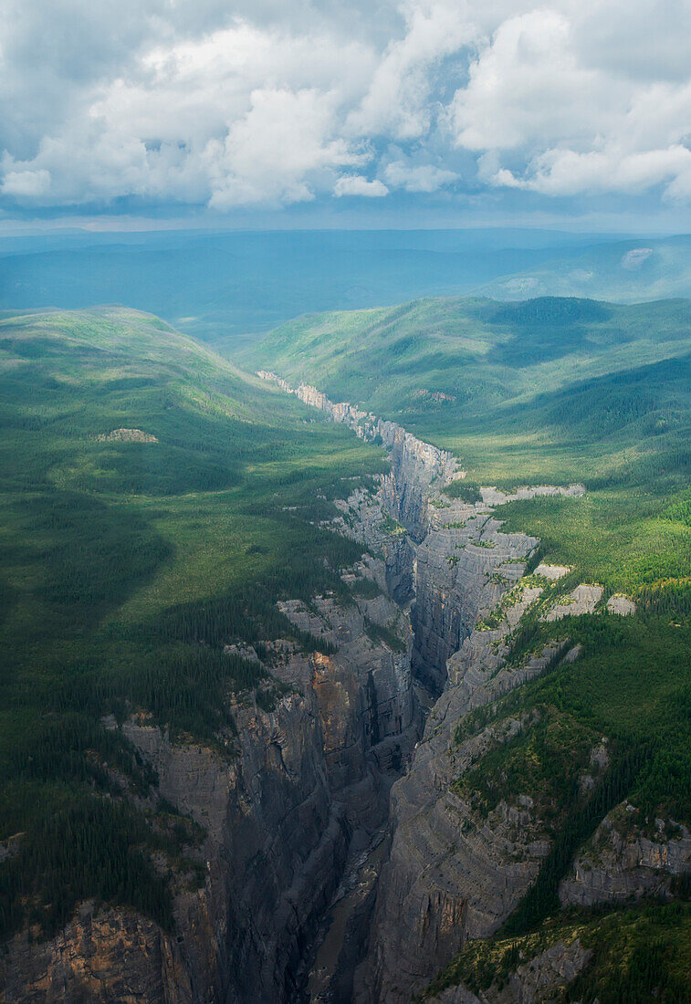 'Scimitar Canyon, Nahanni National Park; Northwest Territories, Canada'