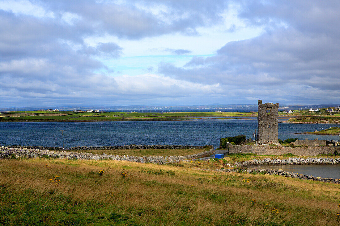 Ireland Irish Western Europe travel destinations Landscape nature Architecture building sea seascape water Poulnabrone dolmen The Burren Clare county tower