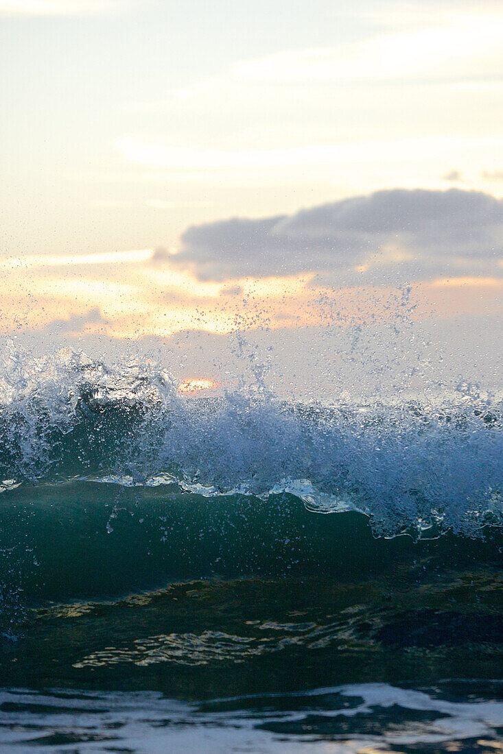 Breaking wave, Praia, Santiago, Cape Verde