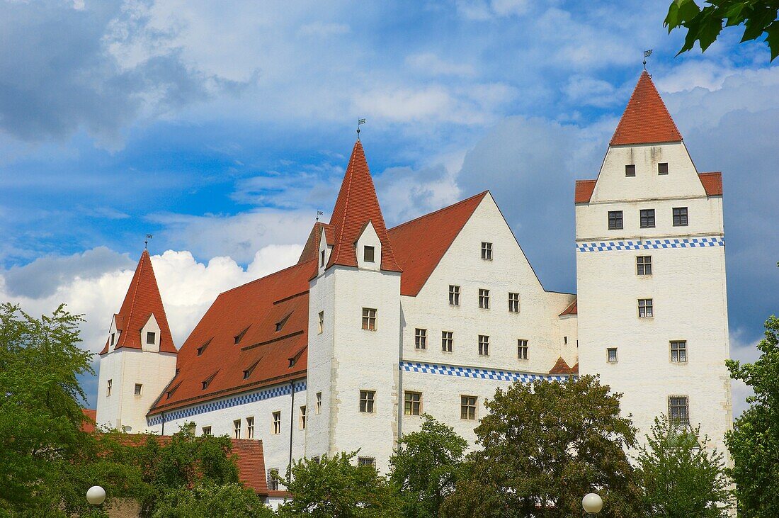 Ingolstadt Neues Schloss Neues Schloss Burg Oberbayern Bayern Deutschland