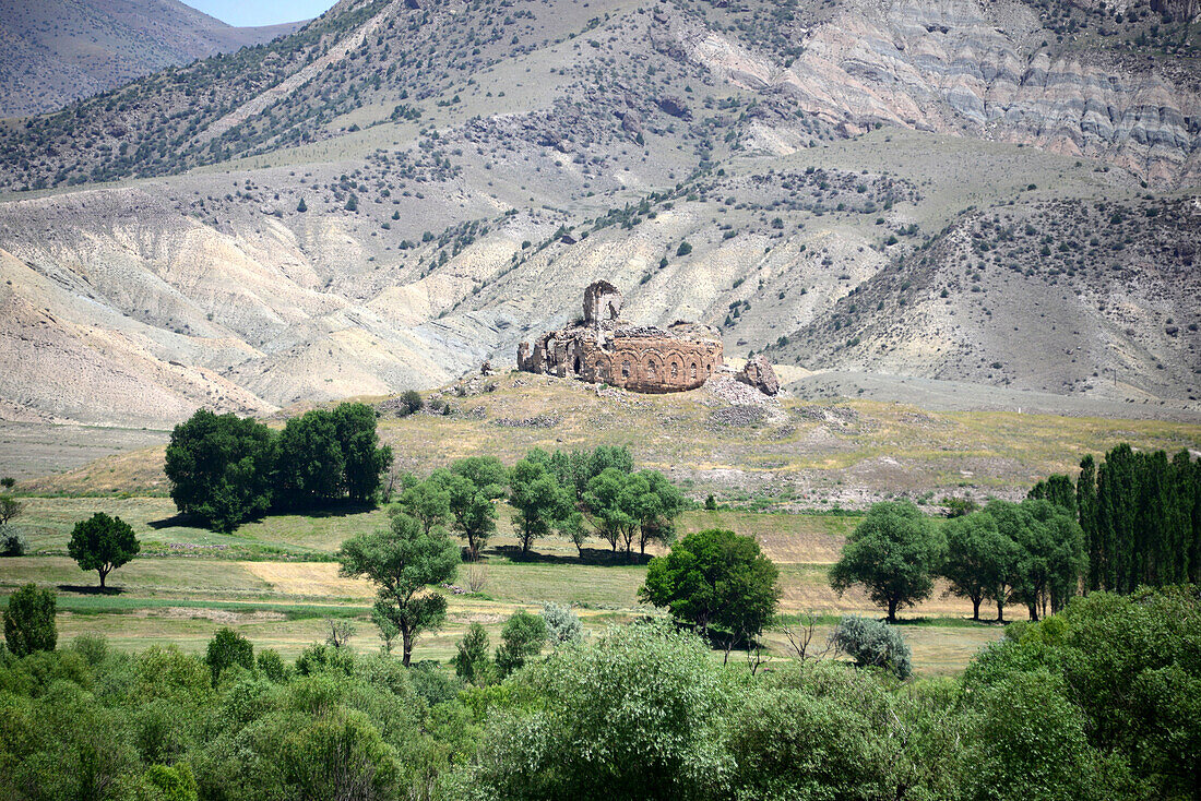 Bana church along the river Oltu, East Turkey, Turkey