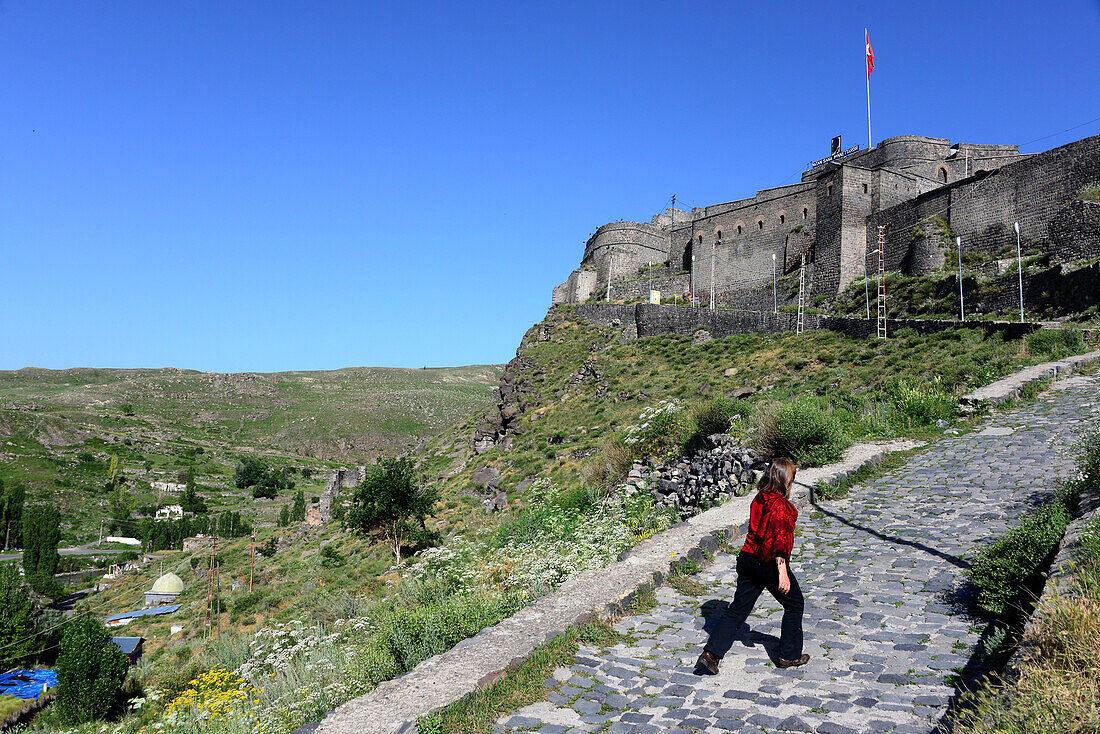 Zitadelle von Kars, Kurdengebiet, Ost-Anatolien, Osttürkei, Türkei
