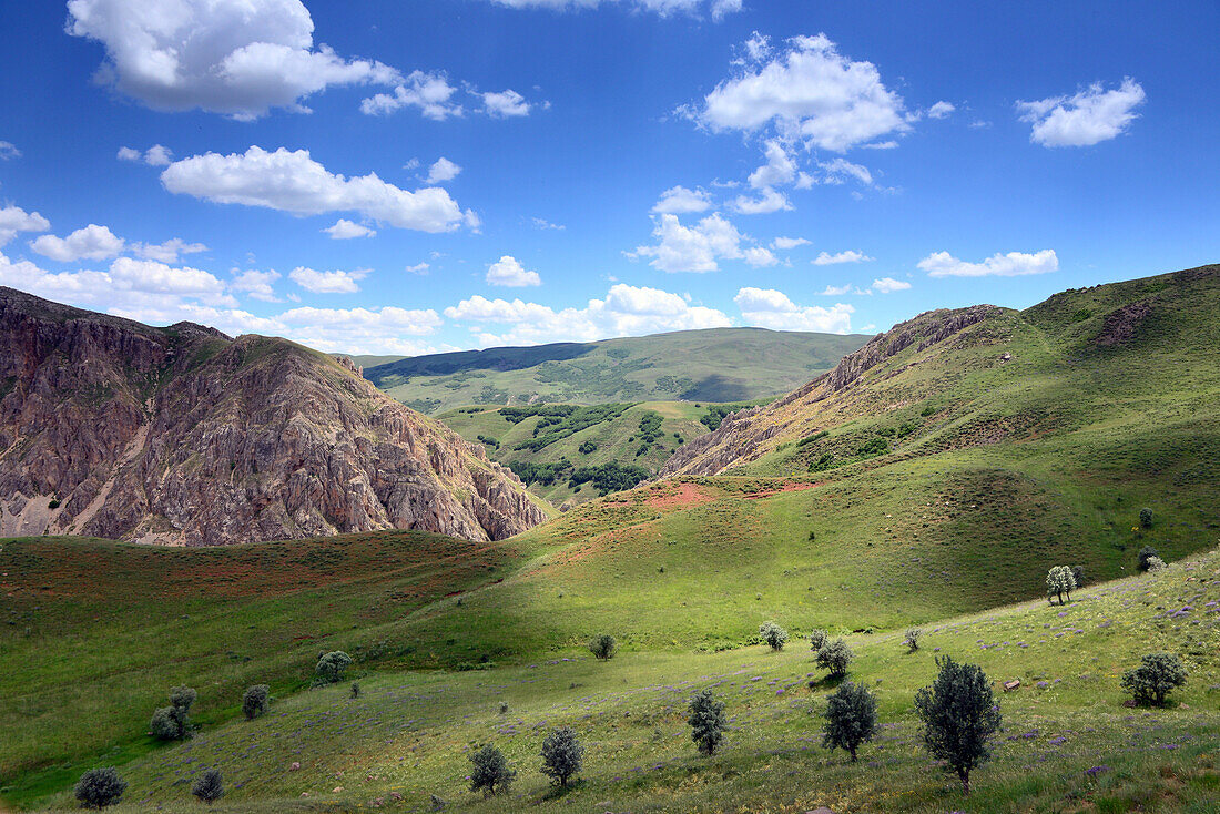 Landscape south of Erzurum, east Anatolia, East Turkey, Turkey