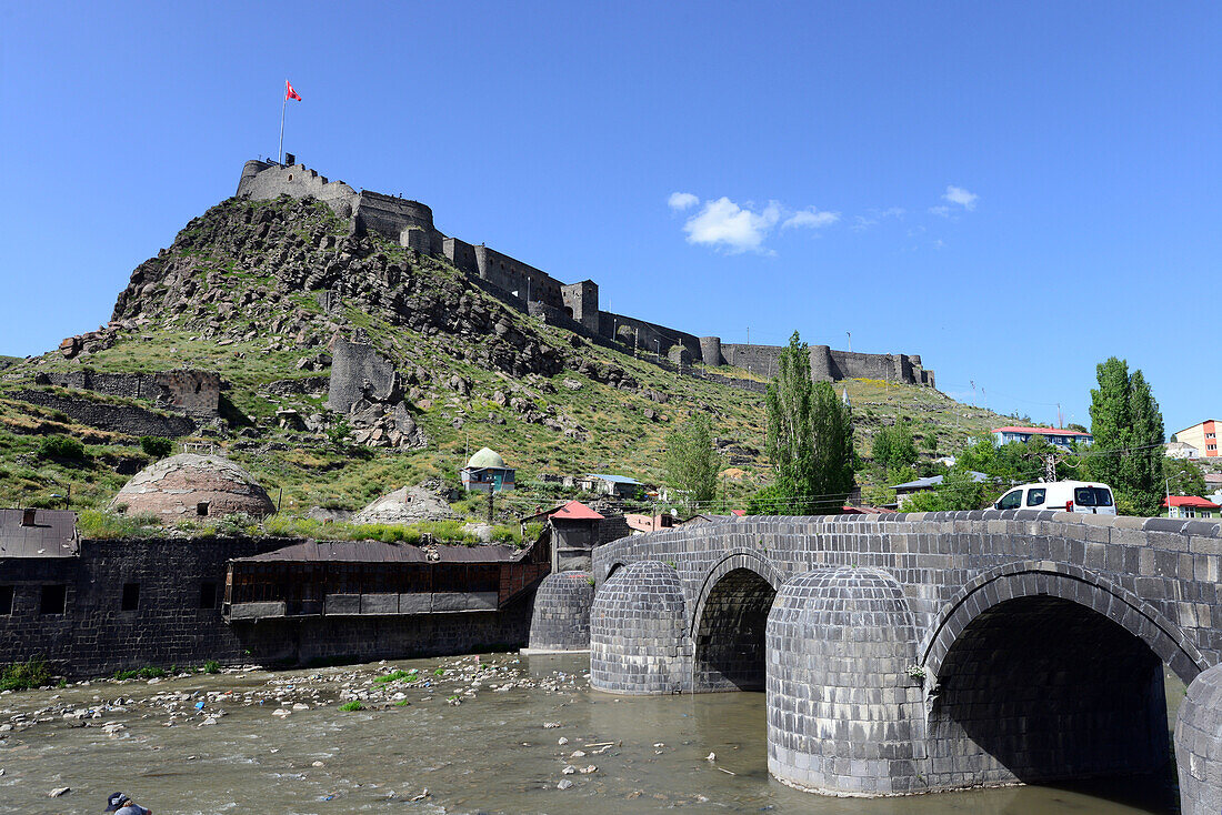 Citadel of Kars, Kurd populated area, east Anatolia, East Turkey, Turkey