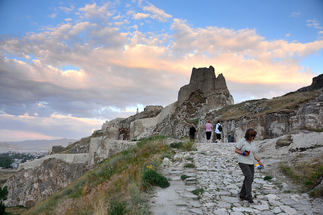 Burg bei Van am Van See, Kurdengebiet, Ost-Anatolien, Osttürkei, Türkei