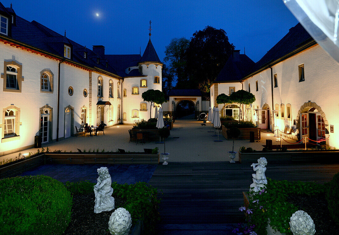 Hotel Château d´Urspelt, Urspelt bei Clervaux, Ardennen, Nord-Luxemburg