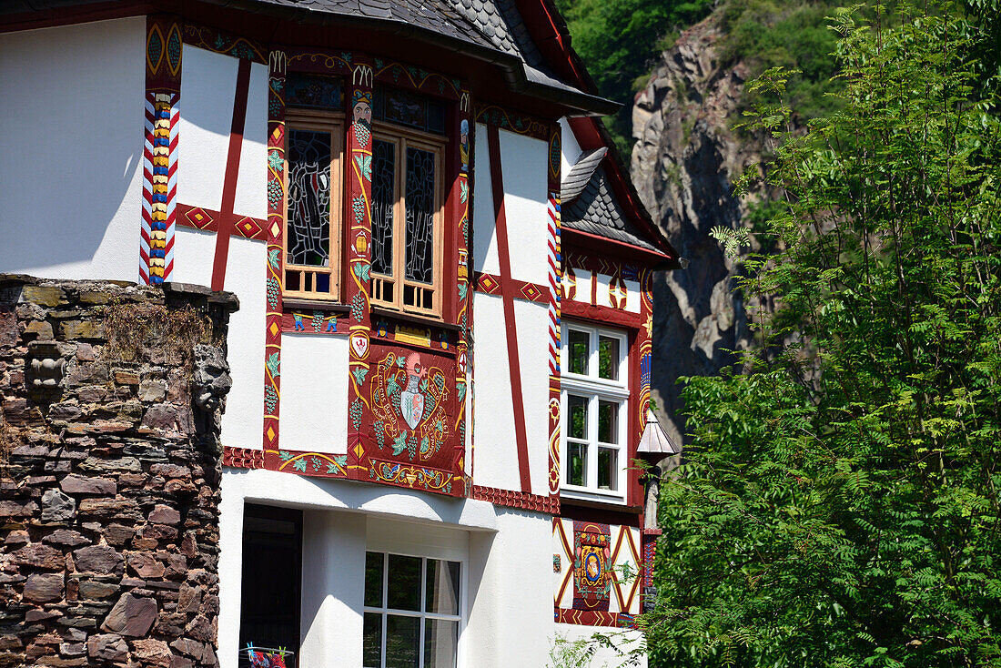 Punderich on the river Mosel, Hunsruck, Rhineland-Palatinate, Germany